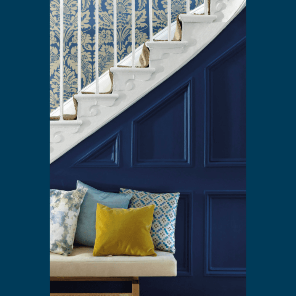 LITTLE GREENE INTELLIGENT MATT 207 DEEP SPACE BLUE 1L