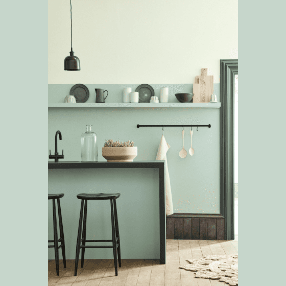 LITTLE GREENE INTELLIGENT MATT 284 AQUAMARINE -MID 2.5L