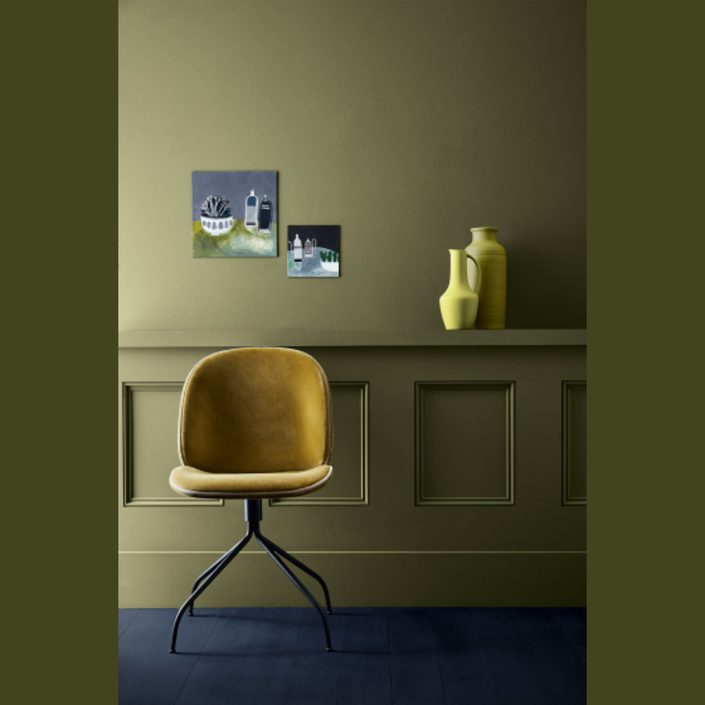 LITTLE GREENE INTELLIGENT MATT 72 OLIVE COLOUR 2.5L