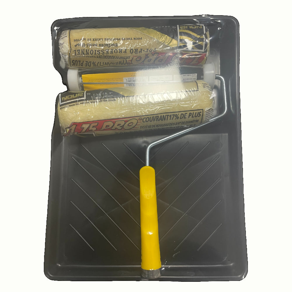 PAINT STOP ROLLER SET PRO 9 INCH 4PCE