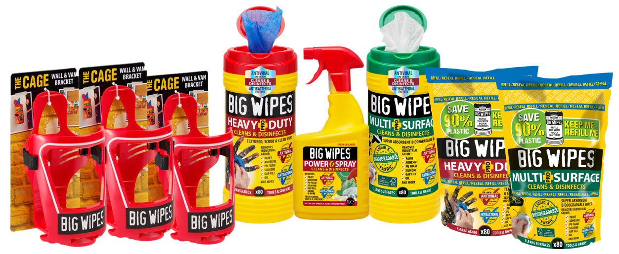 BIG WIPES VAN SYSTEM 8 PIECE VAN SET