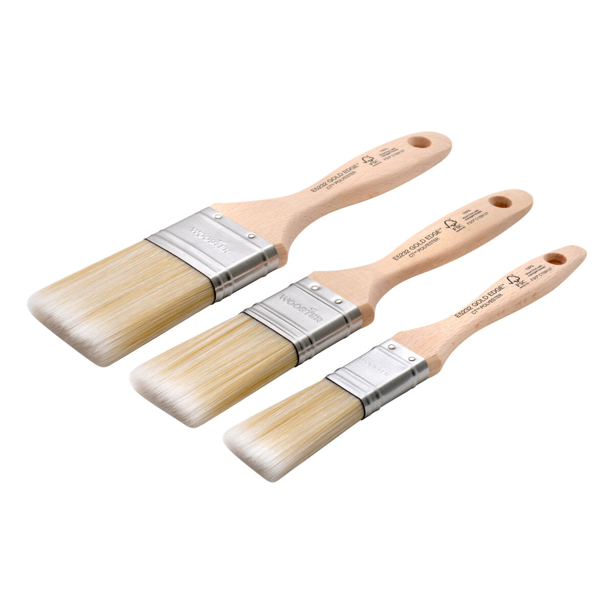 WOOSTER GOLD EDGE CUTTING-IN PAINT SET 1