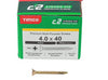 SCREWS CHIPBOARD C2 4.0X40 BOX200