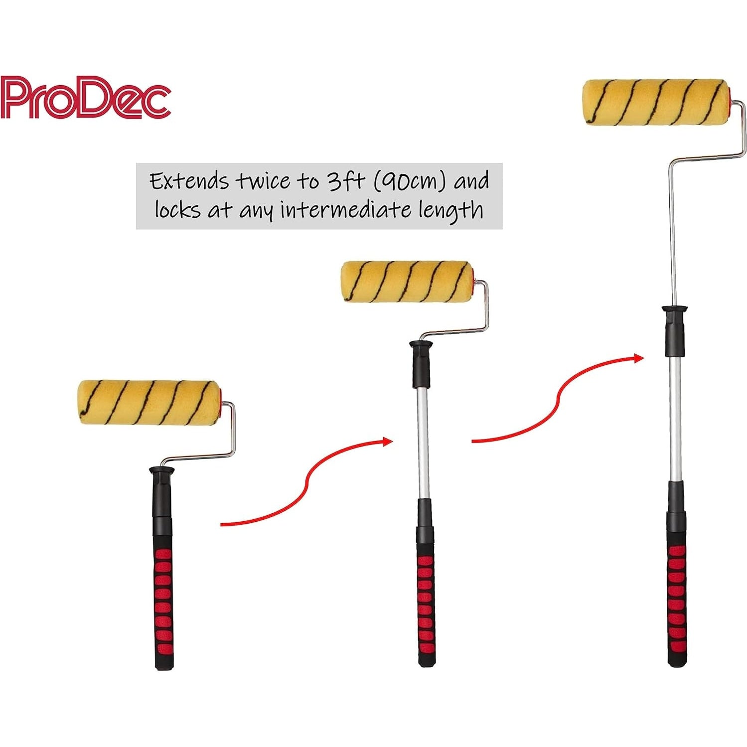 TELESCOPIC ROLLER FRAME AND SLEEVE 9INCH