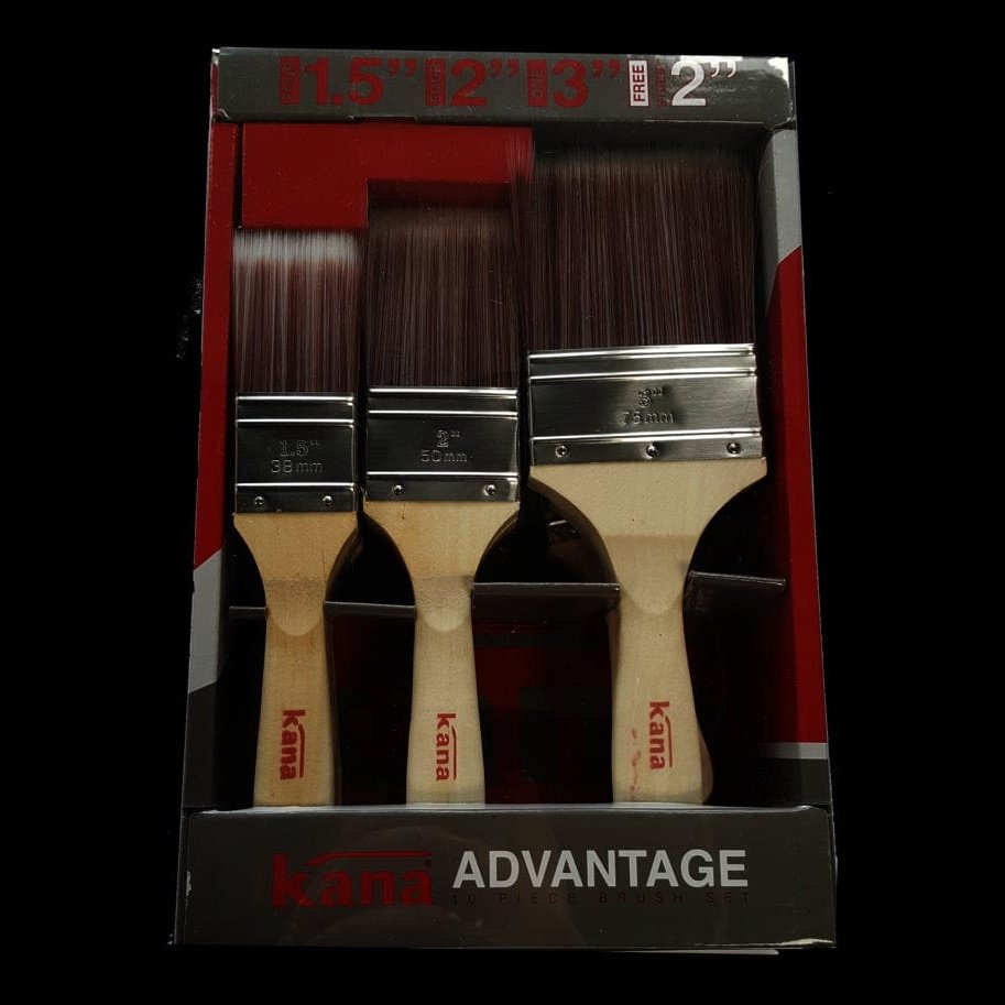 KANA ADVANTAGE BRUSH SET 10 PIECE